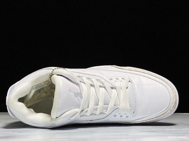 Air Triple 3 White Jordan Retro 136064-111 0813